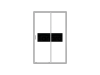 BESCO Drzwi prysznicowe przesuwne Zarya Chrom 100 DZ-100